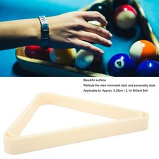 2 Pcs Billiard Triangle Rack Strong Snooker Ball Frame for 5.25cm Billiard Ball