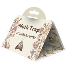 Pantry Moth Traps 10-Pack Safe and Effective for Food Clothing- Ivory