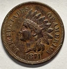 1874 Indian Head Cent - Better Date - Higher Grade - FREE SHIPPING