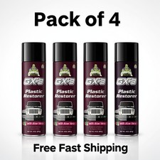 Cristal Products GX-3 Plastic Restorer (4 pac...
