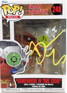 Bruce Dickinson Signed Funko POP Iron Maiden 248 Autographed JSA COA