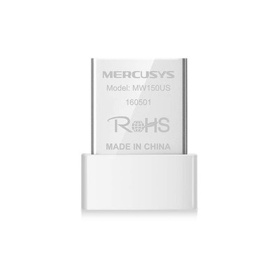 MERCUSYS MINI USB WiFi Dongle MW150US Wireless Adapter for PC Desktop Laptop, Su
