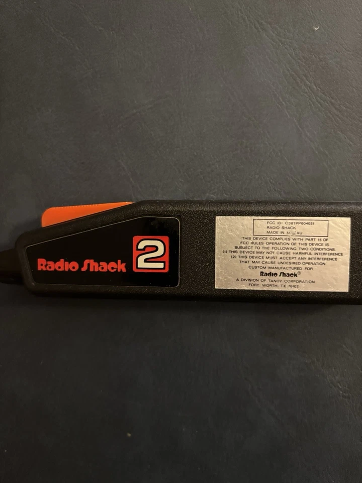 Vintage Lamborghini Red Countach Radio Shack RC Car Tested Works - Image 3 of 4