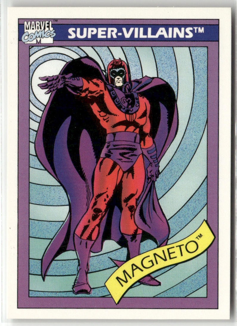 1990 IMPEL MARVEL UNIVERSE #63 MAGNETO