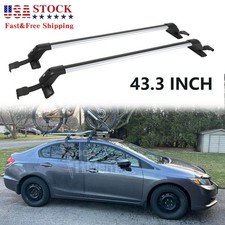 For Honda Civic Lx Ex Car Roof Rack Top Cross Bars Luggage Cargo Carrier Lock For Honda Civic Lx Ex Car Roof Rack Top Cross Bars Luggage Cargo Carrier Lock