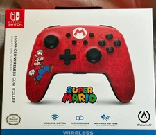 PowerA Enhanced Wireless Controller for Nintendo Switch Here We Go Mario SEALED!