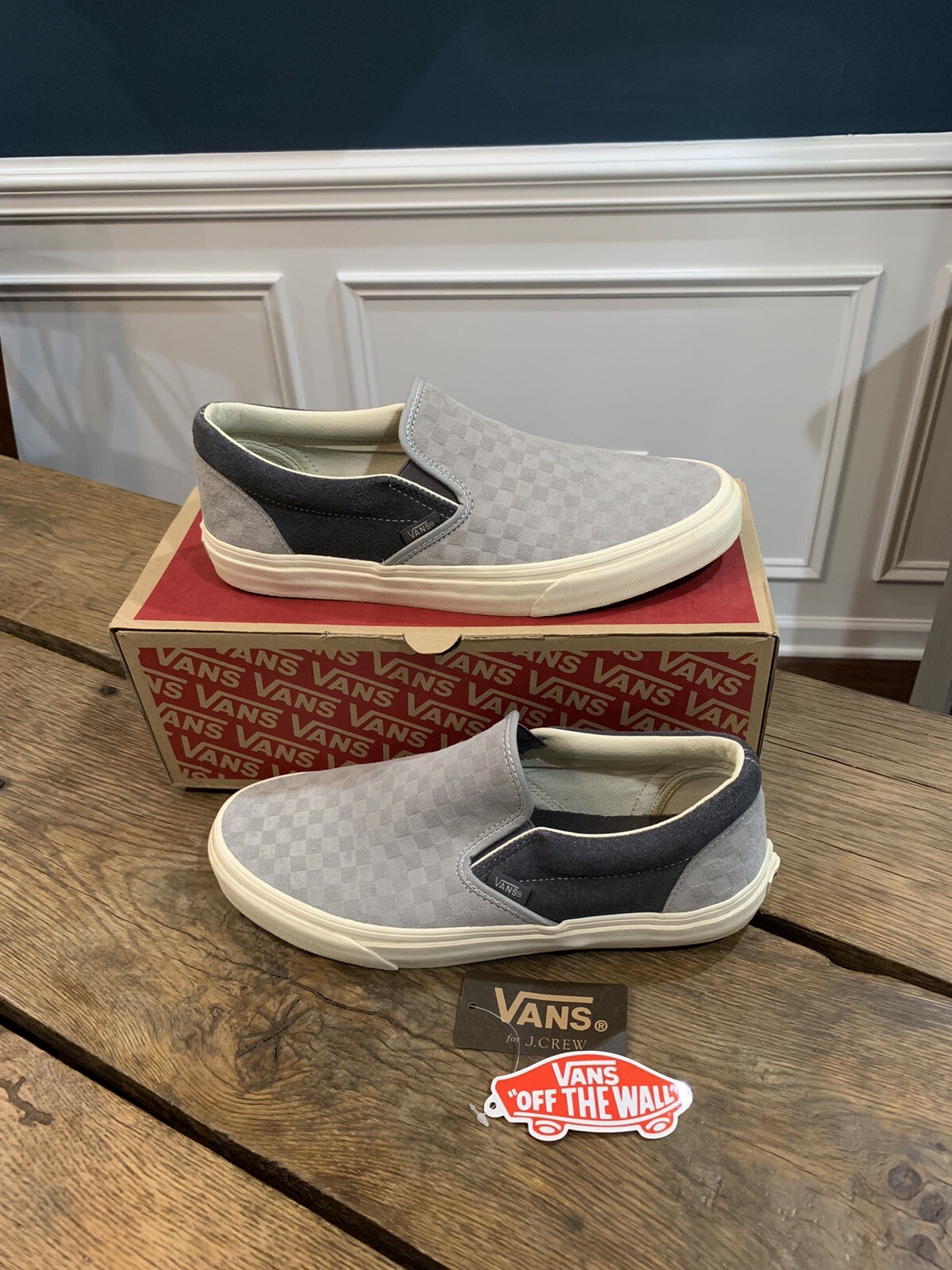 j crew vans slip on