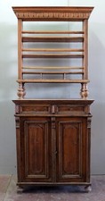 CREDENZA PIATTAIA CUCINA ANTICA ORIGINALE PICCOLA MENSOLA ESPOSITORE VETRINA