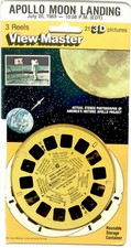 Apollo Moon Landing Buzz Aldrin 3d View-Master 3 Reel Packet