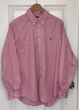 Men's Polo Ralph Lauren Custom Fit Long Sleeve Button Down Shirt Size 16.5