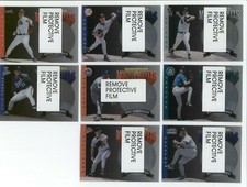 1994 Donruss Modern Marvels Baseball Complete 8 Card Insert Set with Film Covers