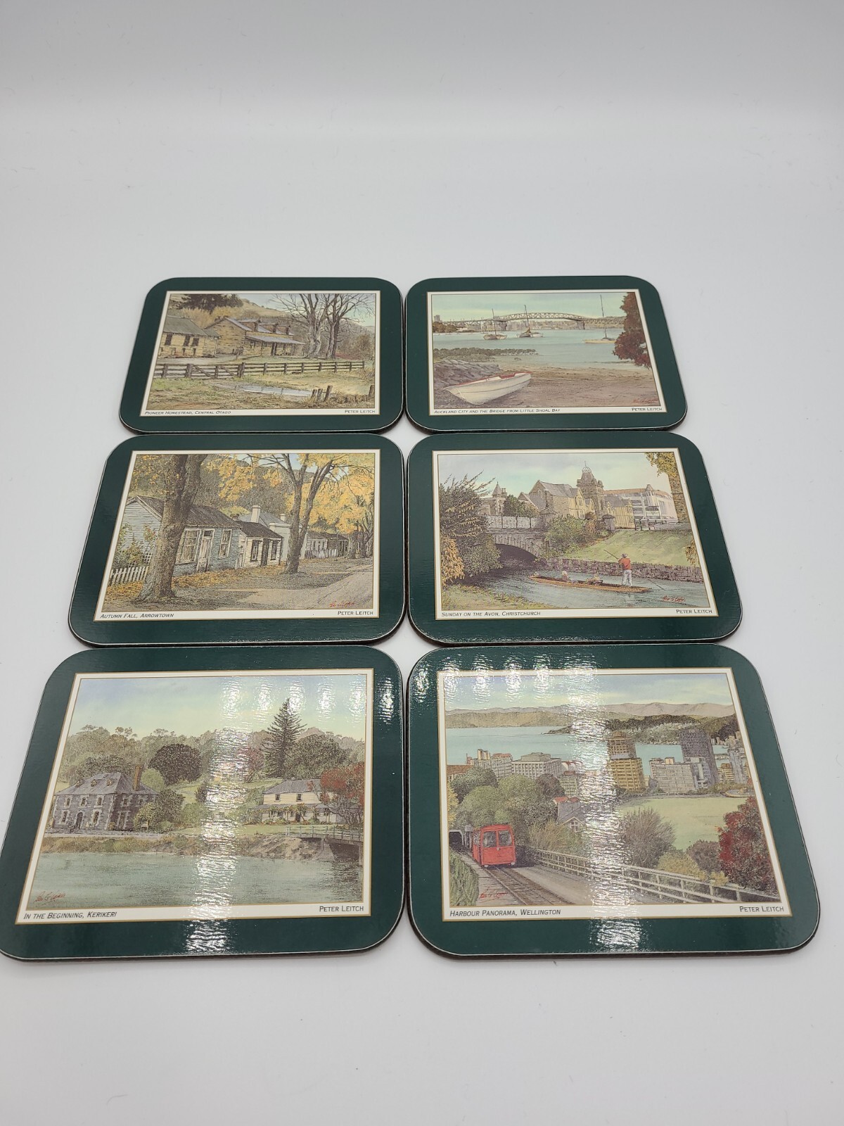 Jason New Zealand Scenic Cork Board Placemats Set of 6 South Island eBay