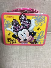 Minnie Mouse tin box lunchbox