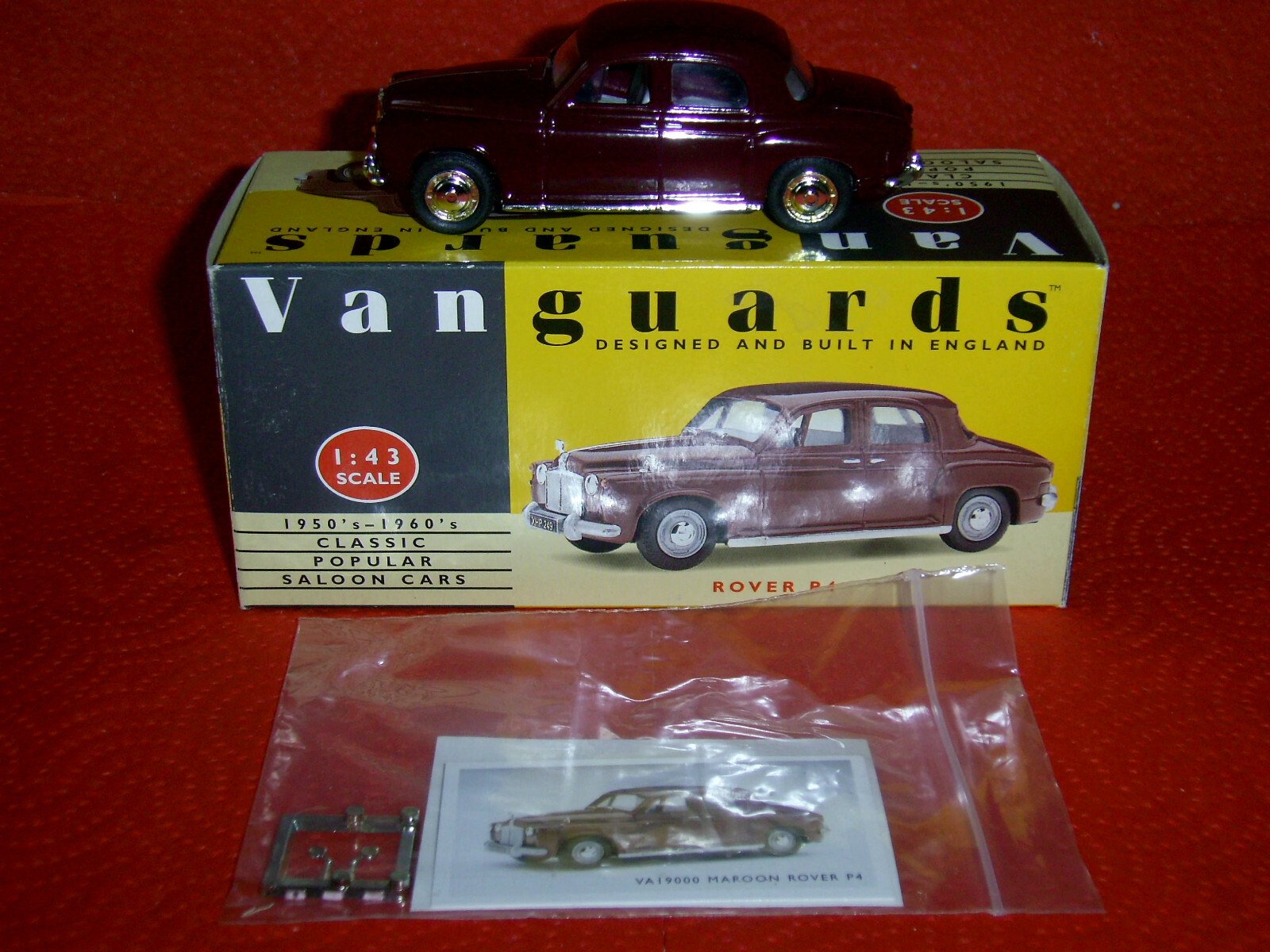 Vanguards VA19000, Rover P4 - Free Price Guide & Review