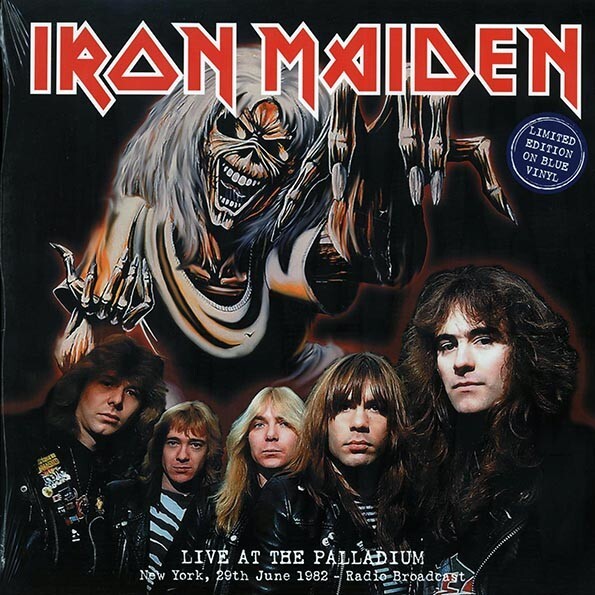 Iron Maiden - Live Palladium, New York, June 1982: Blue Vinyl 500