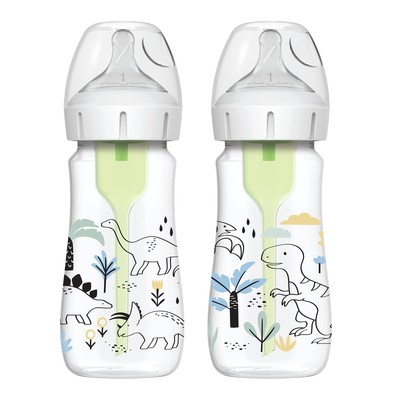 Dr. Brown's Natural Flow  Anti-Colic Options+  Wide-Neck Baby Bottle Designer