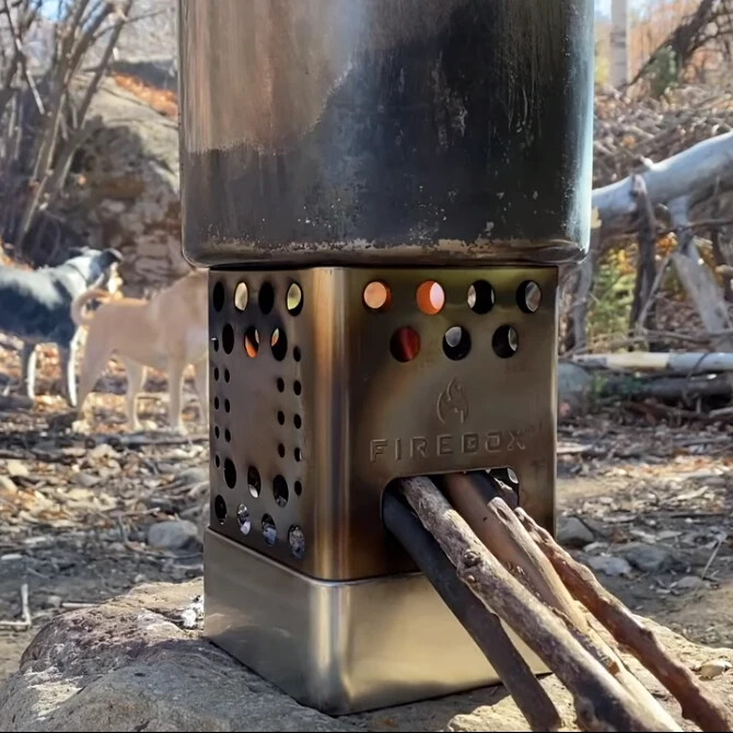 FIREBOX SCOUT PERFORMANCE KIT | Multifuel Camp or Survival Stove Kit | eBay