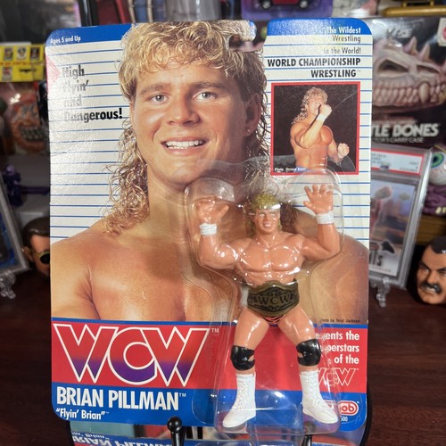 1990 Brian Pillman WCW Action Figure Galoob Sealed...