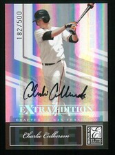 2007 Donruss Elite Extra Edition CHARLES CULBERSON #91 Auto /500