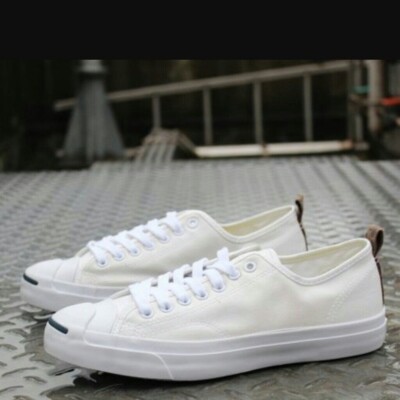 USA製 CONVERSE JACK PURCELL CANVAS WHITE Unisex Converse Jack Purcell Canvas Shoes White | Chicago City Sports