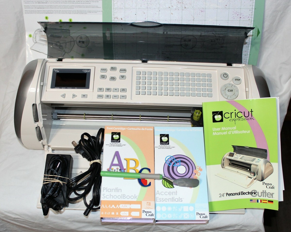 PROVO CRAFT CRICUT EXPRESSION CUTTING MACHINE 29-0300 Large 24 