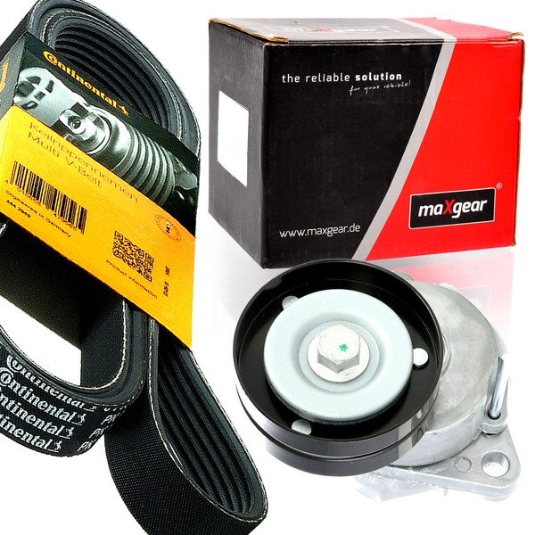 Contitech 5PK1680 Keilrippenriemen + Spanner FüR Opel Astra G H Zafira A B 2.0-image