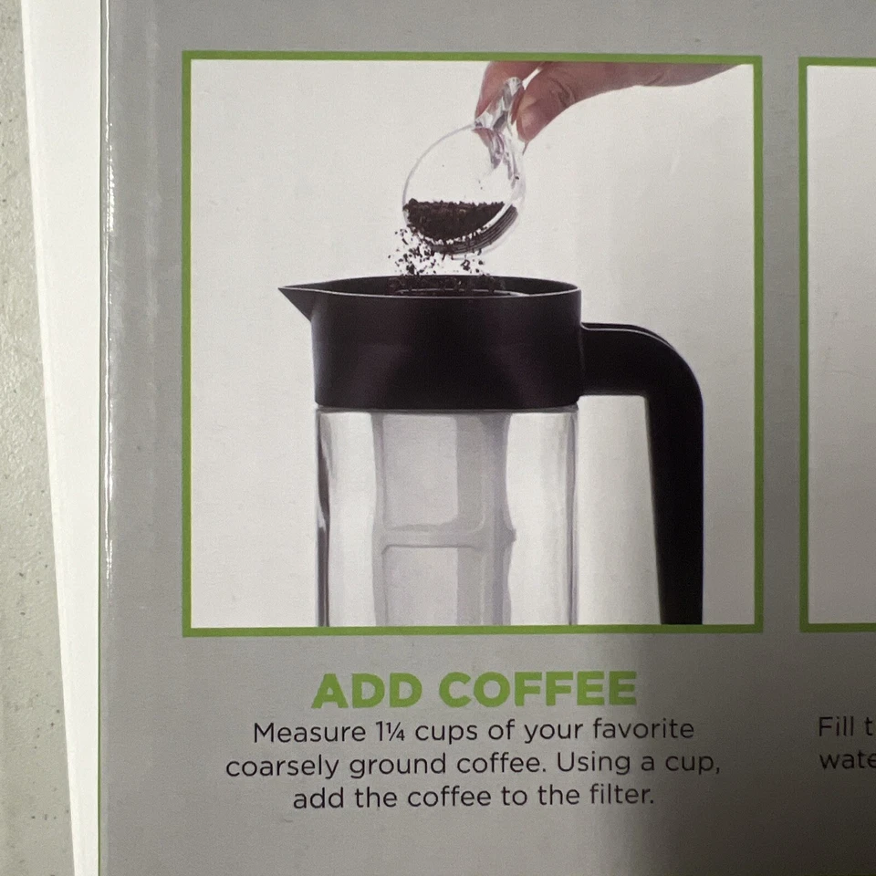 Cafetera fría Eco+Chef de 4 tazas - Nueva en caja sellada Foto 4 de 4