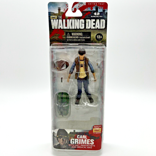 McFarlane Toys AMC The Walking Dead Series 4 ANDREA w/ Pitchfork Rifle Gun NIB e