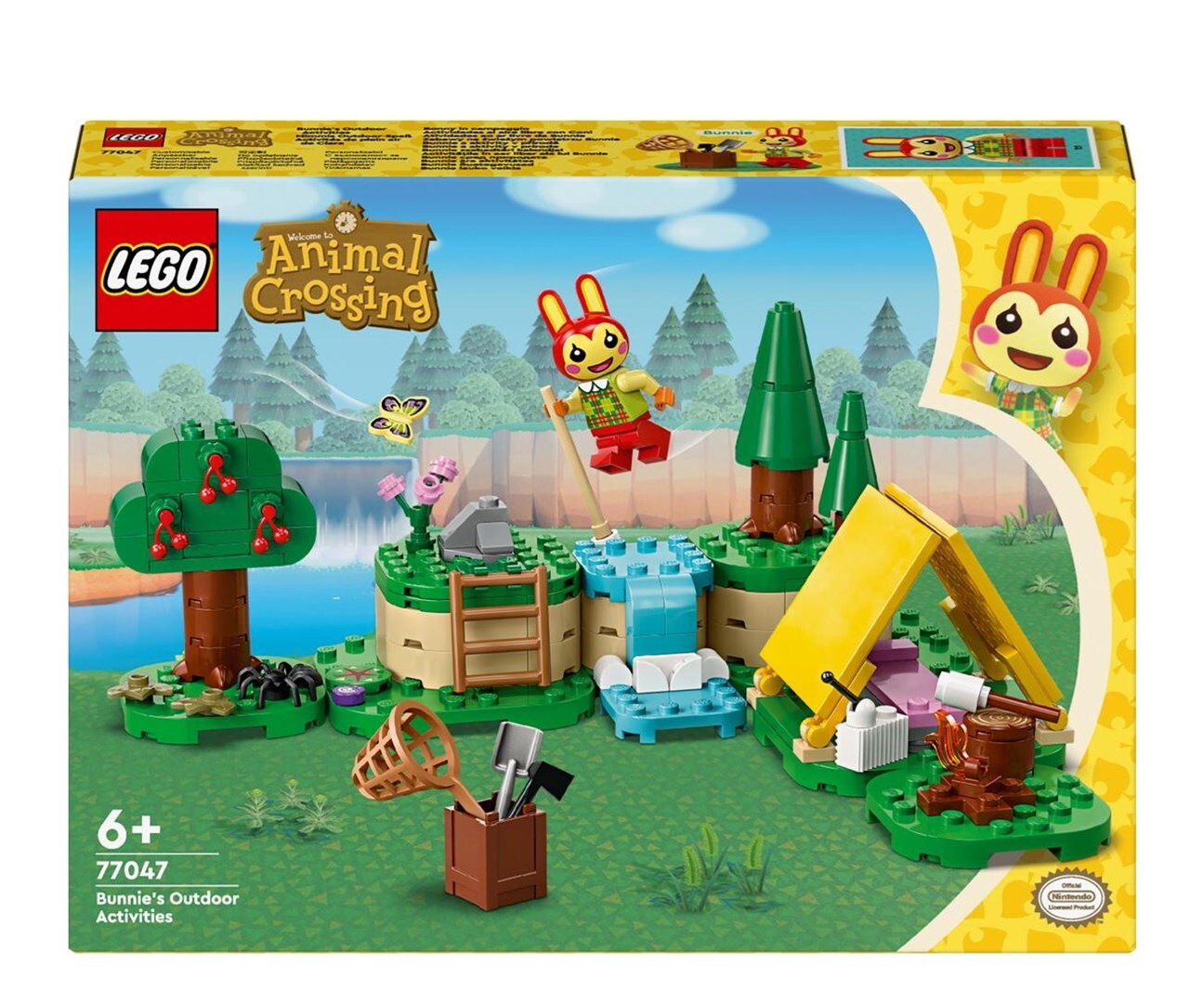 5702017592374 КОНСТРУКТОР LEGO ANIMAL CROSSING 77047 Кролик на открытом воздухе-Активатор Lego