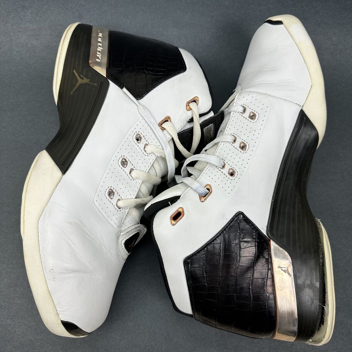 READ Nike Air Jordan XVII 17 OG 2002 White Copper Shoes READ Nike Air Jordan XVII 17 OG 2002 White Copper Shoes