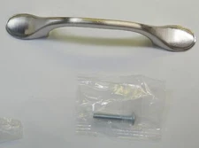 6 MintCraft 069-4950 5" Overall 3" Centers Spoon Foot Handle Cabinet Pull Satin 