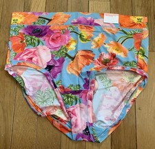 Plus Size 14/16 Lane Bryant Cacique Comfort Bliss Full Brief Panty Spring Flower