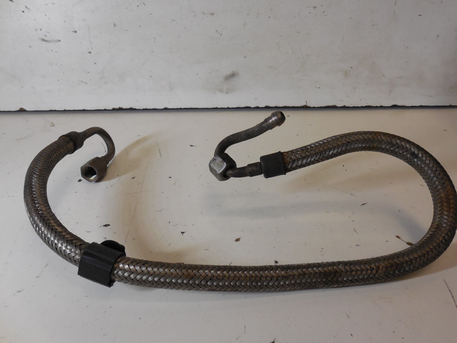 0006 Mercedes W220 S430 S500 Braided Gas Fuel Rail Feed Line Hose