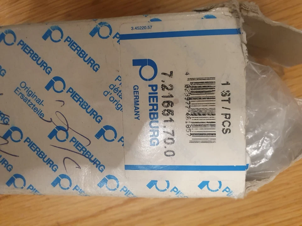 FUEL PUMP PIERBURG FOR audi 7.21651.70.0 721651700 AUDI 100/200 new Foto 4 de 4