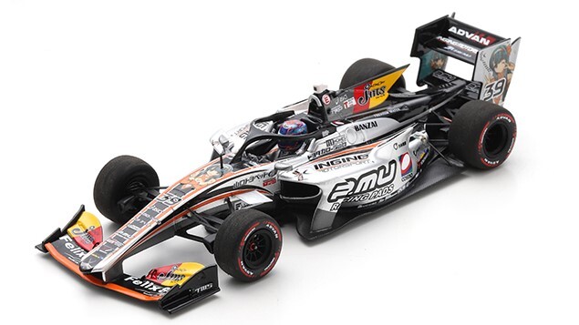 ナカジマレーシング SPARK 1/43 SF19 SUPER FORMULA Model Car Formula 1 F1 Scale 1:43 Spark Model SF19 N.39