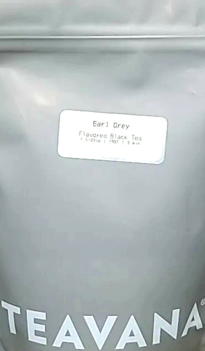 NEW! TEAVANA EARL GREY 2 Oz BLACK TEA SEALED GRAY BAG VERY RARE TEA! eBay