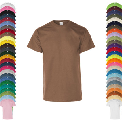 T-SHIRT ULTRA COTTON Rundhals Kurzarm Unisex S M L XL XXL 3XL NEU Gildan G2000