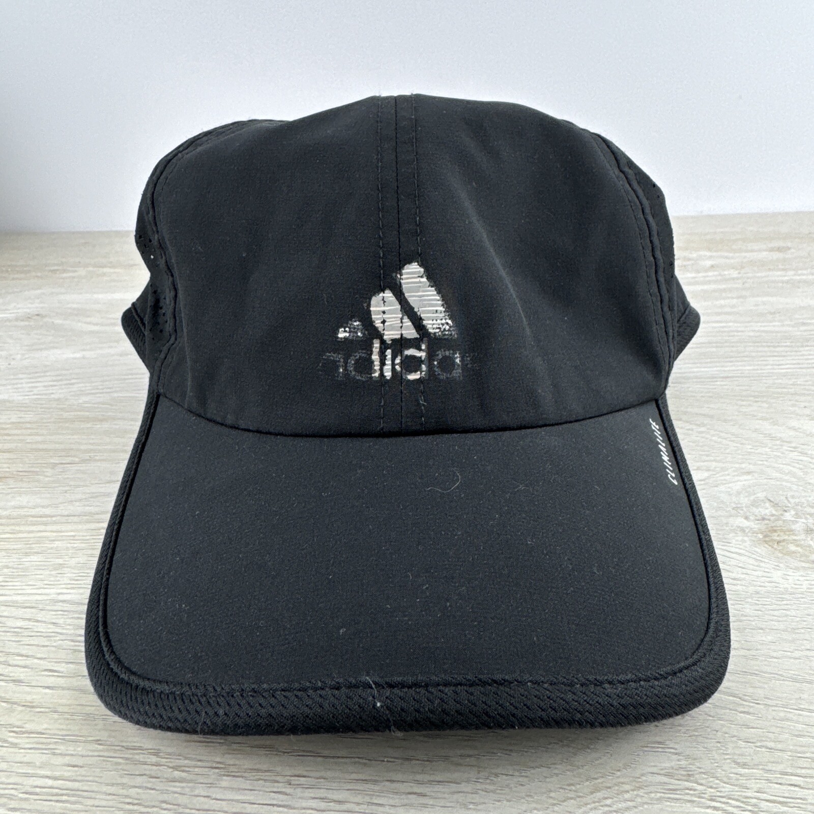 Black Adidas Patch Black Adjustable Hat Adult Siz… - image 3