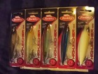 Lot Of 5 Berkley Highjacker 100 3/5 OZ Bone PerfGhost BlueBull OliShad BlkChrome — photo 1