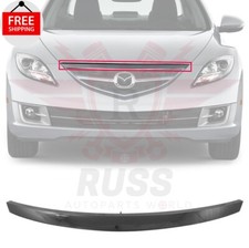 New Front Grille Molding Trim Primed Black Fits 2009-2013 Mazda 6 Ma1210103