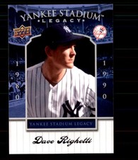 2008 Upper Deck Yankee Stadium Legacy Stadium Box Set - Dave Righetti #66