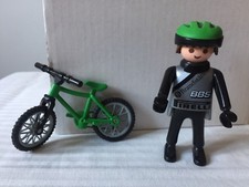 Brandst&auml;tter Figur-Pirelli-BBS, seltenes Pirelli PROMO Radfahrer Playmobil