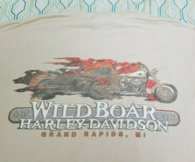トップス Harley-Davidson skull flame vintage Vintage Harley Davidson Motorcycles Skull Flame T Shirt Grand