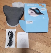 HEAD AND NECK TRACTION PILLOW MASSAGE, OPEN BOX, L@@K!