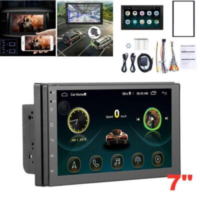 7'' Touch Screen Car Radio Audio Video GPS Navigation MP5 Player for Android iOS