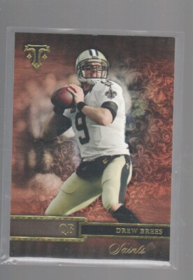 DREW BREES 2014 TOPPS TRIPLE THREADS CARD #83