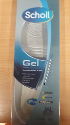 Scholl Gel Einlegesohlen , 1 Paar, Grösse 44