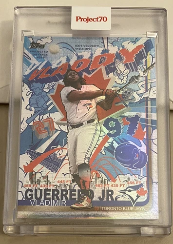 Vladimir Guerrero Jr Topps Project70® #365 by The Shoe Surgeon🔥FOIL 13/70🔥Jays
