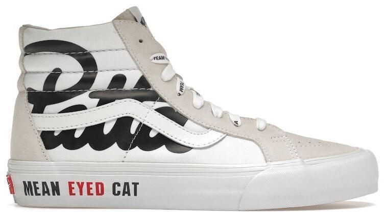 注目激安Sale!!Womens☆VANS x PATTA SK8-HI REISSUE VLT LX VANS Patta x Vault Sk8-Hi Reissue VLT LX Mean Eyed Cat