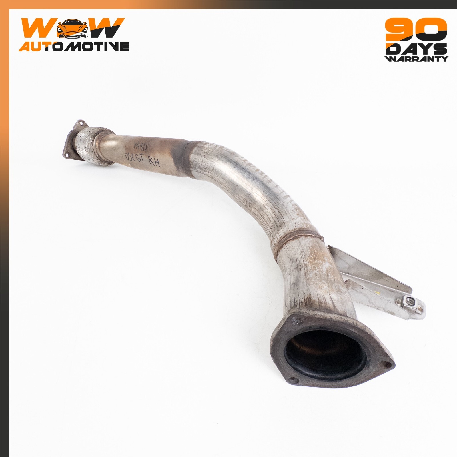 04-13 BENTLEY CONTINENTAL GT FLYING SPUR 6.0L W12 RIGHT EXHAUST DOWNPIPE OEM